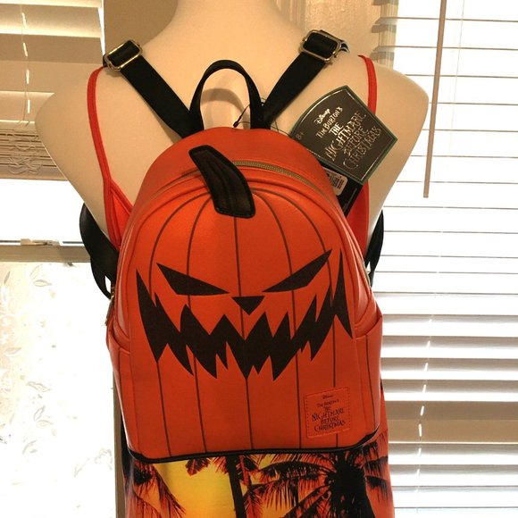 Disney Pumpkin Nightmare  Loungefly Backpack  BP1 main image 5